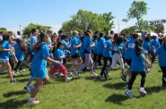 Pre-teen girls join 5K run for health and self-esteem