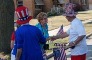 Veteran marks 70 years of Fourth of July parades